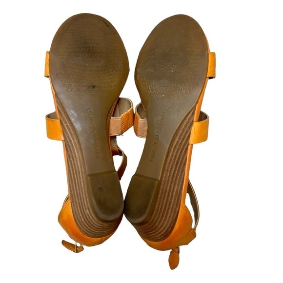 Women’s Franco Sarto Sandals with Zipper Heel Size 5.5 - Picture 11 of 14